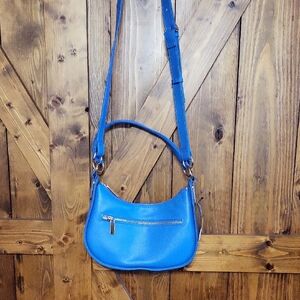 Blue  Shoulder Bag With Adj.strap
